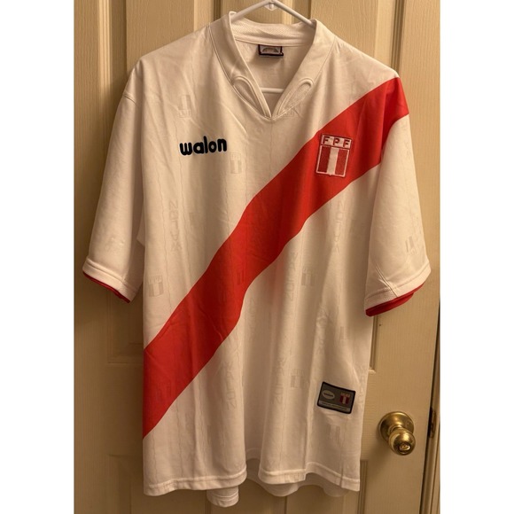 Peru National Team Authentic WALON jersey Number 14 Size XL‎EUC